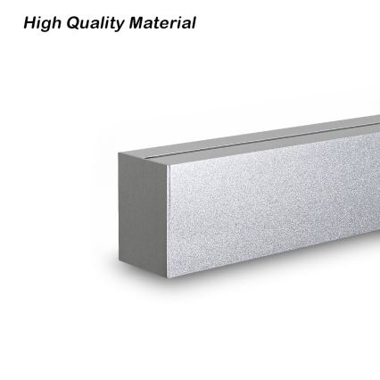 Brilagi - Lámpara LED colgante SLEEKLINE LED/40W/230V 3000/4500/6000K plata