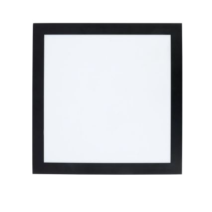 Brilagi - Plafón LED de baño FRAME LED/24W/230V 30x30 cm 3000/4000/6000K IP44 negro