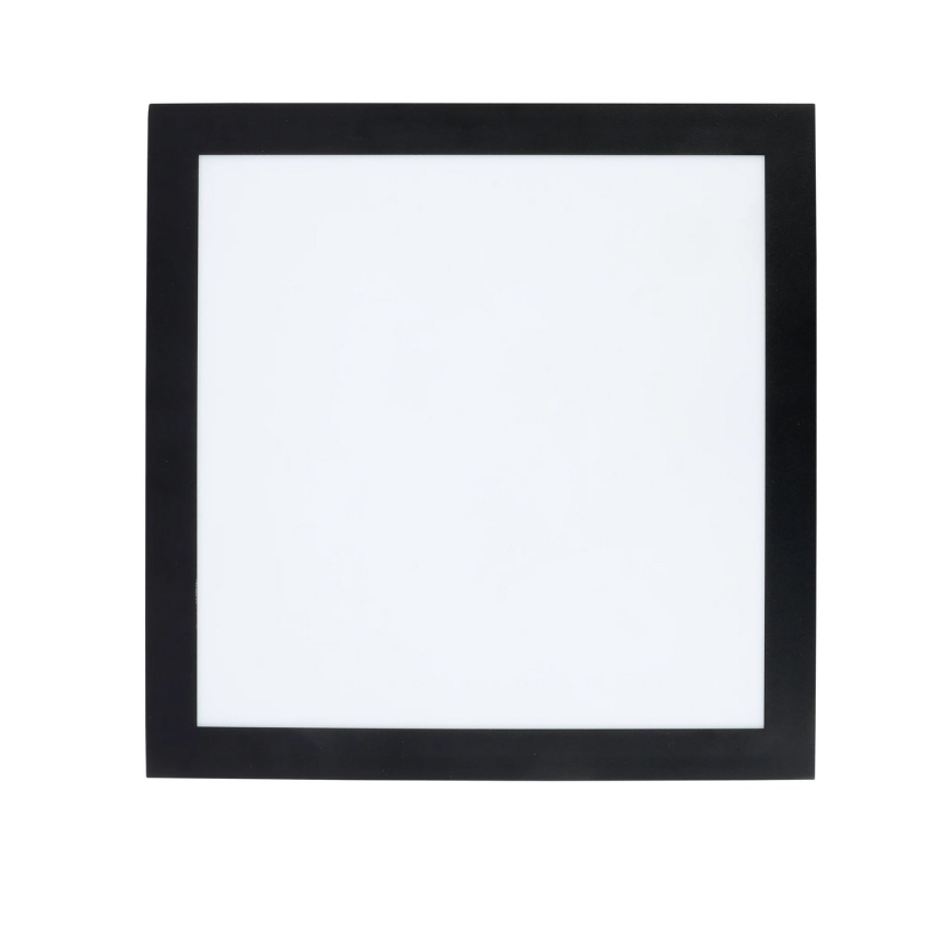 Brilagi - Plafón LED de baño FRAME LED/24W/230V 30x30 cm 3000/4000/6000K IP44 negro