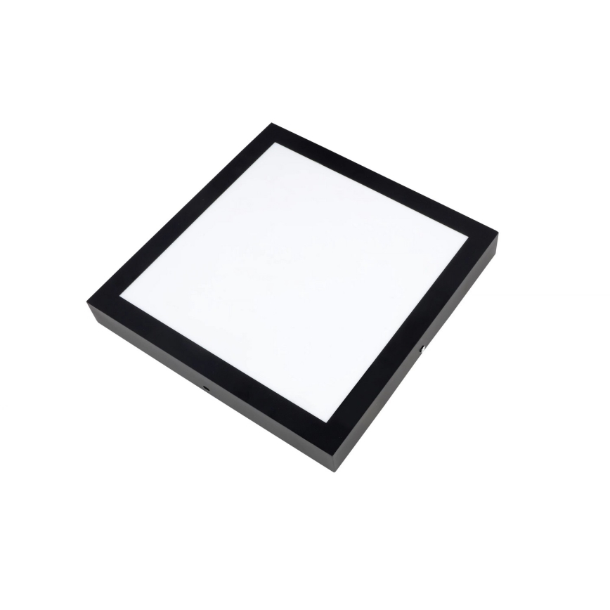 Brilagi - Plafón LED de baño FRAME LED/24W/230V 30x30 cm 3000/4000/6000K IP44 negro