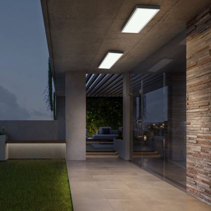 Brilagi - Plafón LED de baño FRAME LED/50W/230V 30x120 cm 3000/4000/6000K IP44 blanco