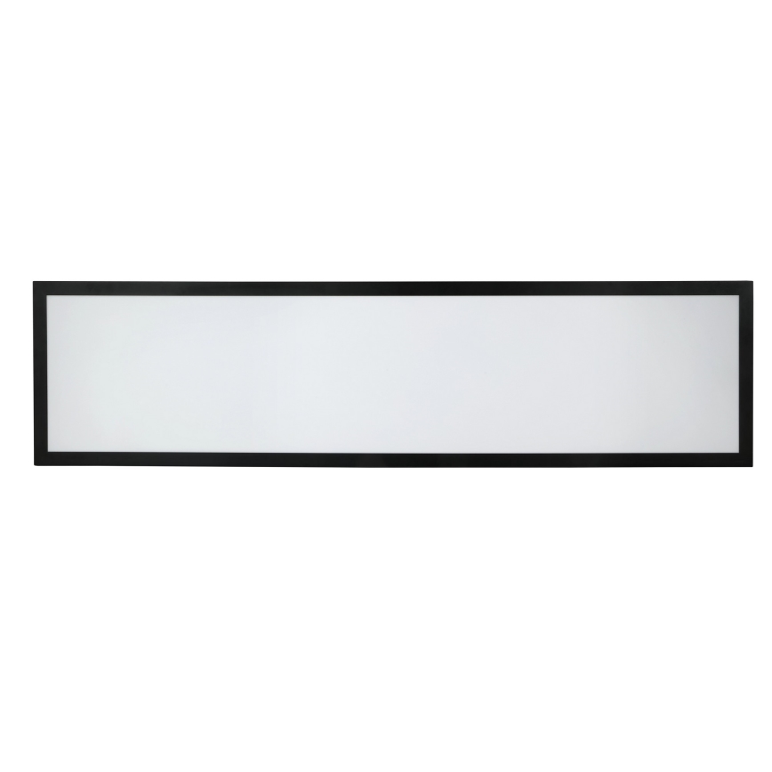 Brilagi - Plafón LED de baño FRAME LED/50W/230V 30x120 cm 3000/4000/6000K IP44 negro