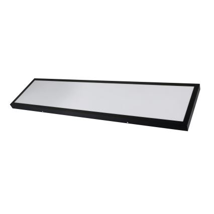 Brilagi - Plafón LED de baño FRAME LED/50W/230V 30x120 cm 3000/4000/6000K IP44 negro
