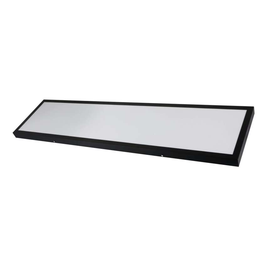 Brilagi - Plafón LED de baño FRAME LED/50W/230V 30x120 cm 3000/4000/6000K IP44 negro