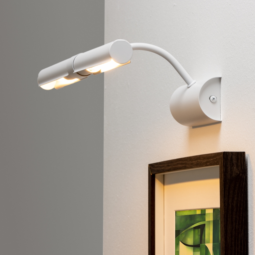 Brilagi - Lámpara LED de cuadro DANAE 2xE14/4W/230V 3000K blanco