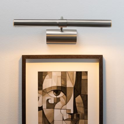 Brilagi - Lámpara LED de cuadro DANAE 2xE14/4W/230V 3000K cromo mate