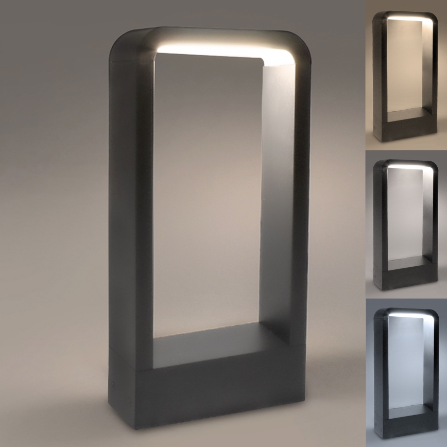 Brilagi - Lámpara LED de exterior BARI LED/7W/230V 3000/4000/6000K antracita IP54 30 cm