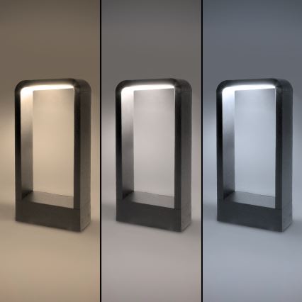 Brilagi - Lámpara LED de exterior BARI LED/7W/230V 3000/4000/6000K antracita IP54 30 cm