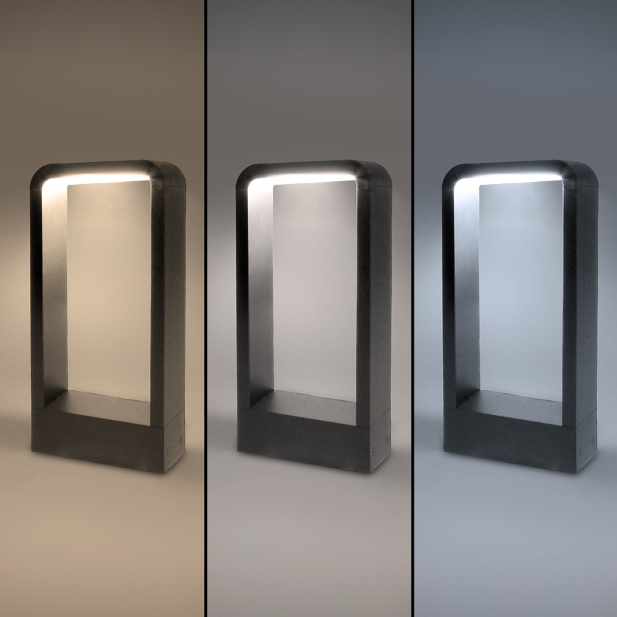 Brilagi - Lámpara LED de exterior BARI LED/7W/230V 3000/4000/6000K antracita IP54 30 cm