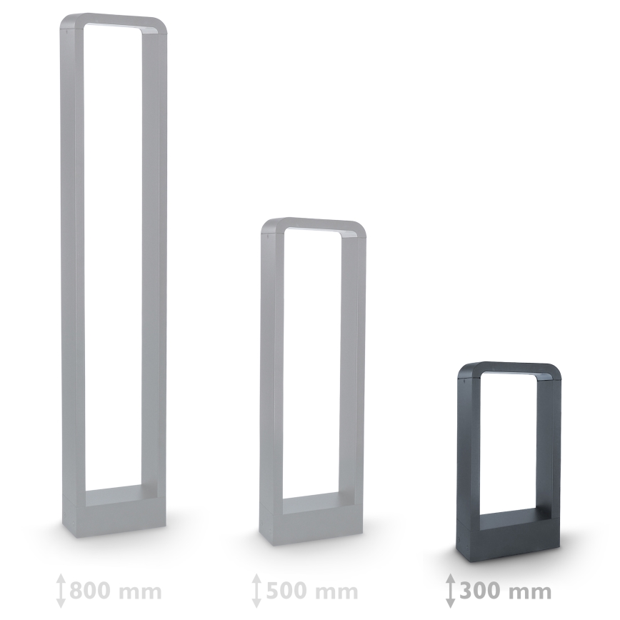 Brilagi - Lámpara LED de exterior BARI LED/7W/230V 3000/4000/6000K antracita IP54 30 cm