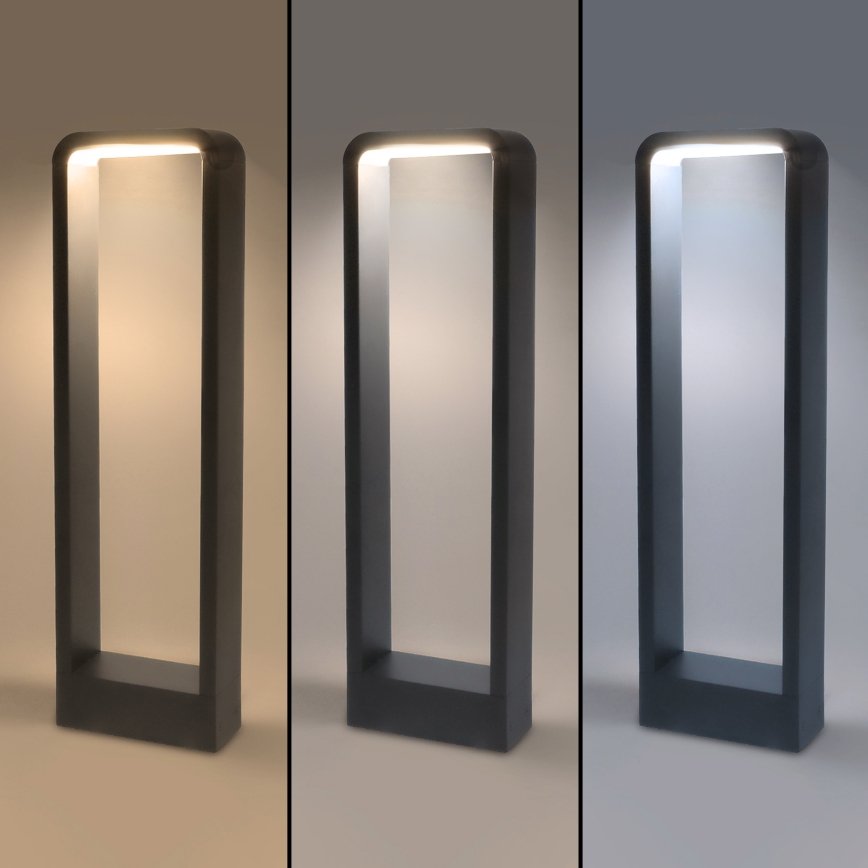 Brilagi - Lámpara LED de exterior BARI LED/7W/230V 3000/4000/6000K antracita IP54 50 cm