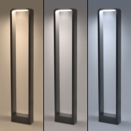 Brilagi - Lámpara LED de exterior BARI LED/7W/230V 3000/4000/6000K antracita IP54 80 cm