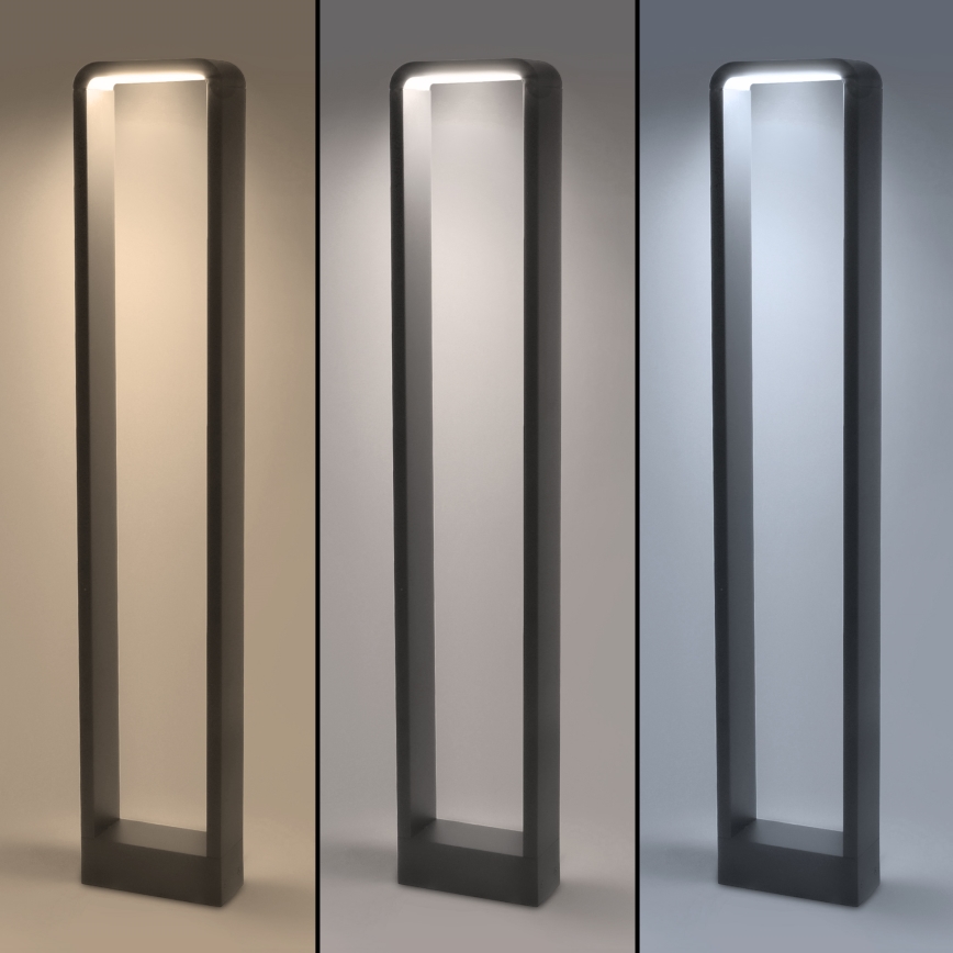Brilagi - Lámpara LED de exterior BARI LED/7W/230V 3000/4000/6000K antracita IP54 80 cm