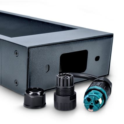Brilagi - Lámpara LED de exterior BARI LED/7W/230V 3000/4000/6000K antracita IP54 80 cm