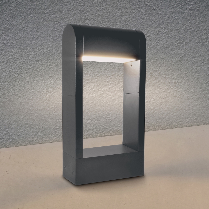 Brilagi - Lámpara LED de exterior CROTONE LED/7W/230V antracita IP54 30 cm