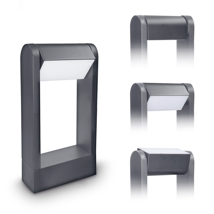 Brilagi - Lámpara LED de exterior CROTONE LED/7W/230V antracita IP54 30 cm