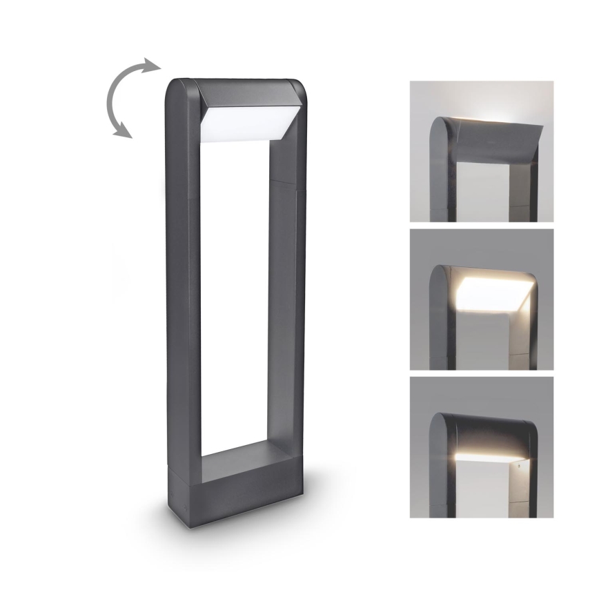 Brilagi - Lámpara LED de exterior CROTONE LED/7W/230V antracita IP54 50 cm
