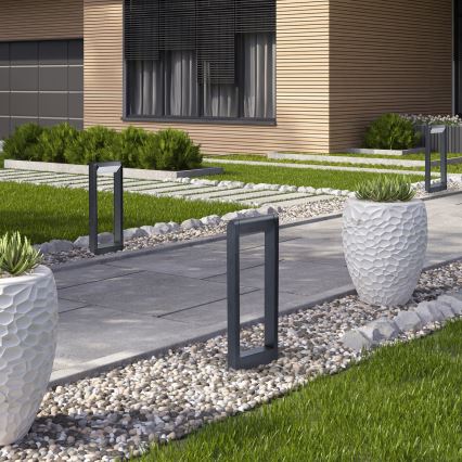 Brilagi - Lámpara LED de exterior CROTONE LED/7W/230V antracita IP54 50 cm