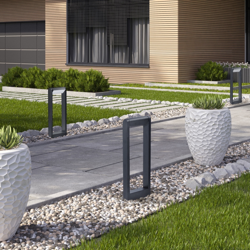 Brilagi - Lámpara LED de exterior CROTONE LED/7W/230V antracita IP54 50 cm