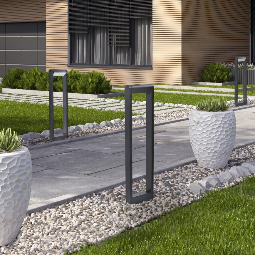 Brilagi - Lámpara LED de exterior CROTONE LED/7W/230V antracita IP54 80 cm
