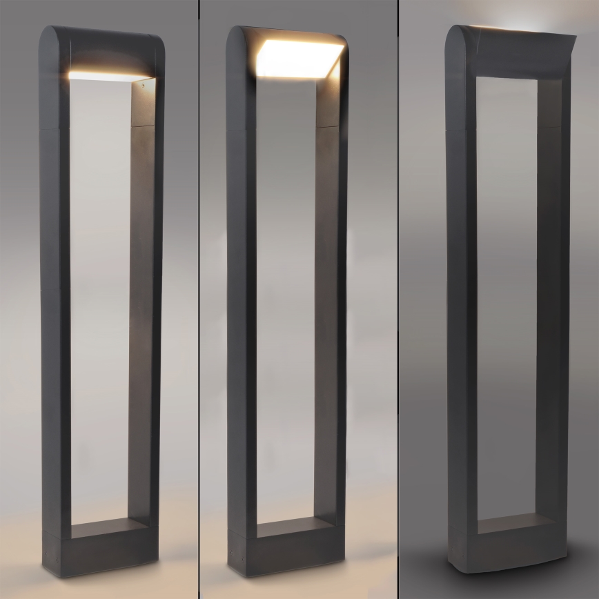 Brilagi - Lámpara LED de exterior CROTONE LED/7W/230V antracita IP54 80 cm