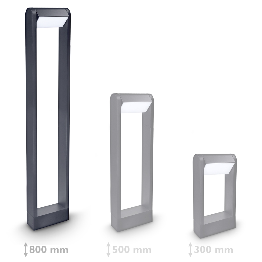 Brilagi - Lámpara LED de exterior CROTONE LED/7W/230V antracita IP54 80 cm