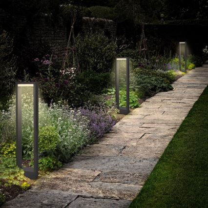 Brilagi - Lámpara LED de exterior RAGUSA LED/7W/230V 3000/4000/6000K antracita IP54 80 cm