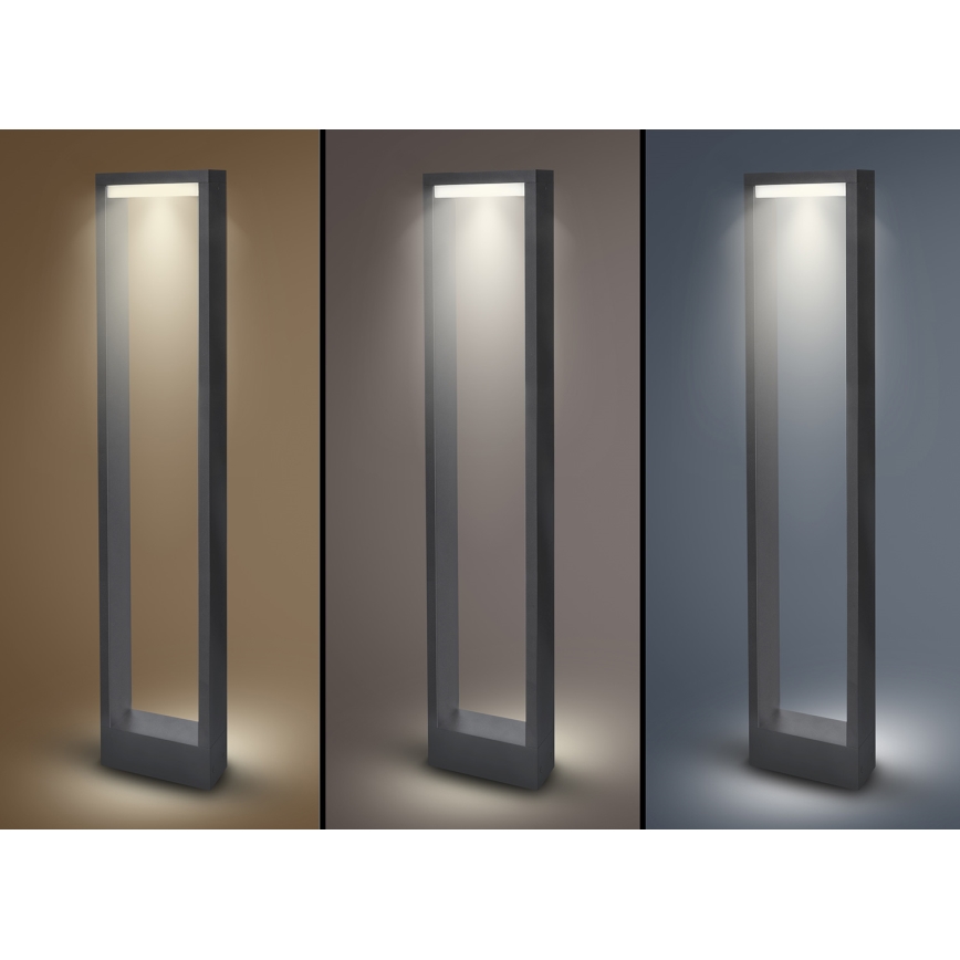 Brilagi - Lámpara LED de exterior RAGUSA LED/7W/230V 3000/4000/6000K antracita IP54 80 cm