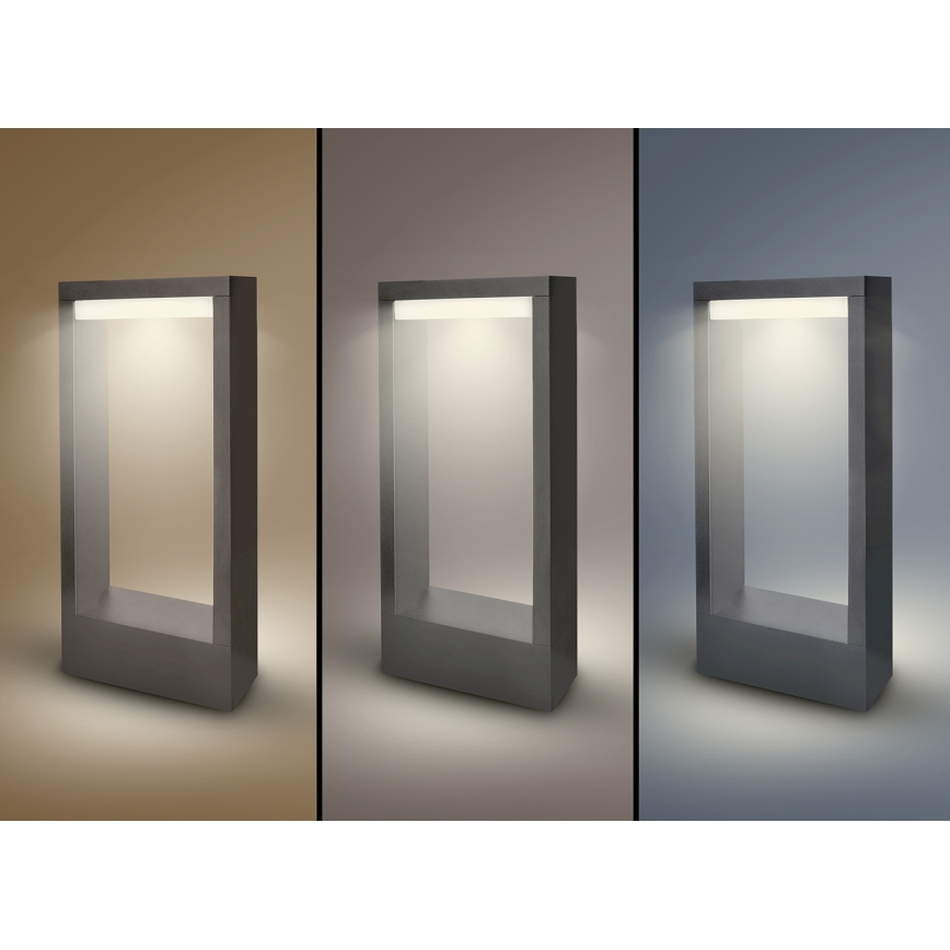 Brilagi - Lámpara LED de exterior RAGUSA LED/7W/230V 3000/4000/6000K antracita IP54 30 cm