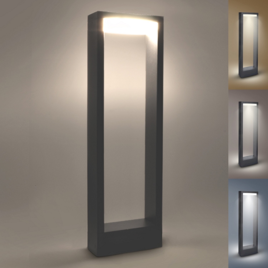 Brilagi - Lámpara LED de exterior RAGUSA LED/7W/230V 3000/4000/6000K antracita IP54 50 cm