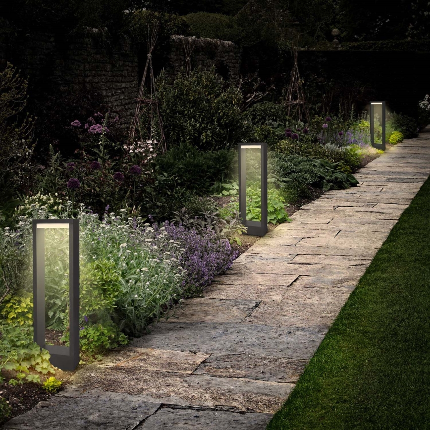 Brilagi - Lámpara LED de exterior RAGUSA LED/7W/230V 3000/4000/6000K antracita IP54 50 cm
