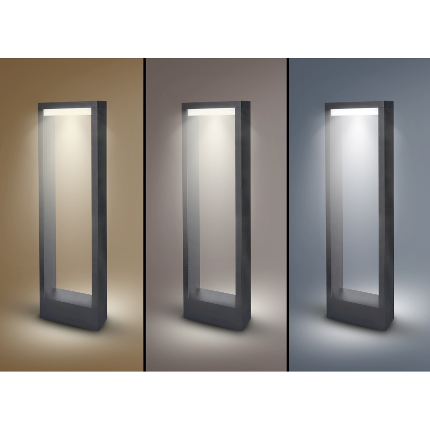 Brilagi - Lámpara LED de exterior RAGUSA LED/7W/230V 3000/4000/6000K antracita IP54 50 cm