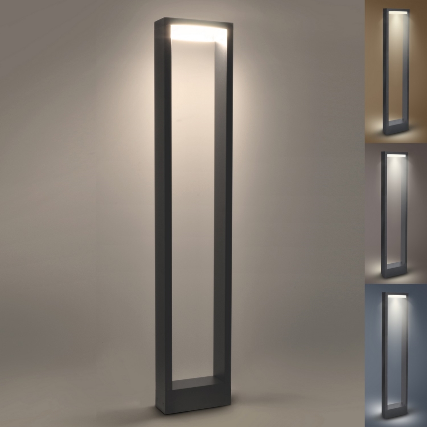 Brilagi - Lámpara LED de exterior RAGUSA LED/7W/230V 3000/4000/6000K antracita IP54 80 cm