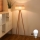 Brilagi - Lámpara LED de pie BOHO STYLE 1xE27/15W/230V