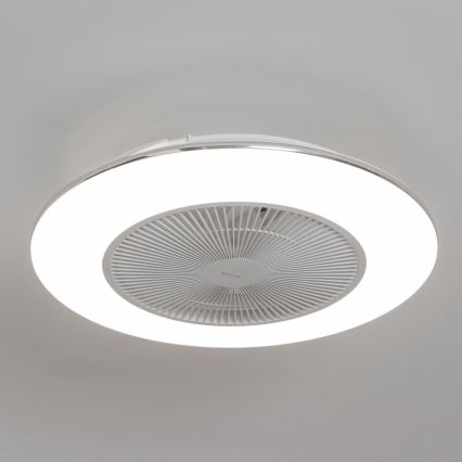Brilagi - Lámpara LED regulable con ventilador AURA LED/38W/230V 3000-6000K blanco + control remoto