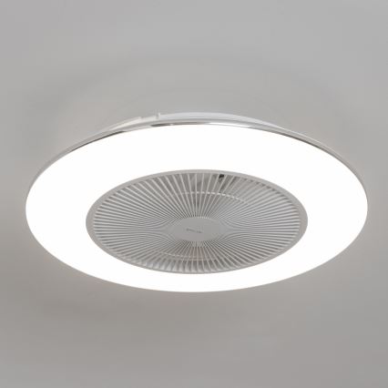 Brilagi - Lámpara LED regulable con ventilador AURA LED/38W/230V 3000-6000K blanco + mando a distancia