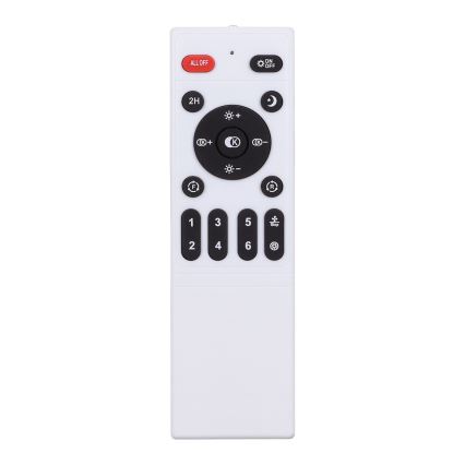 Brilagi - Plafón LED regulable con ventilador LED/30W/230V 3000-6500K blanco + control remoto