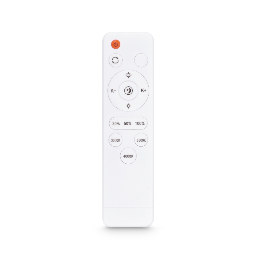 Brilagi - Plafón LED regulable LARIOS LED/60W/230V 3000-6500K ø 49 cm blanco + control remoto