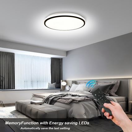 Brilagi - Plafón LED regulable SMART LED/36W/230V 3000-6000K diá. 45 cm Wi-Fi Tuya + control remoto