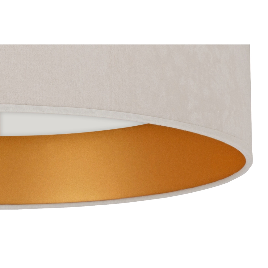 Brilagi - Plafón LED regulable VELVET SMART LED/24W/230V 45 cm 2700-6500K Wi-Fi Tuya crema/dorado + mando a distancia