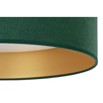 Brilagi - Plafón LED regulable VELVET SMART LED/36W/230V 55 cm 2700-6500K Wi-Fi Tuya verde/dorado + mando a distancia