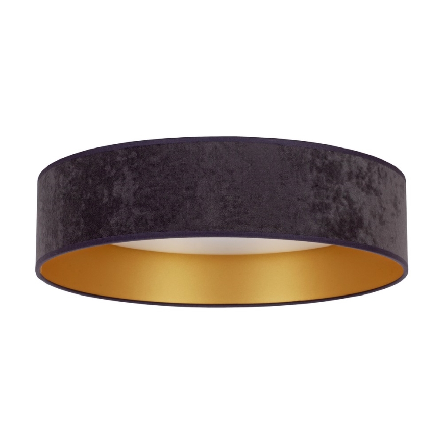 Brilagi - Plafón LED regulable VELVET SMART LED/36W/230V 55 cm 2700-6500K Wi-Fi Tuya gris/dorado + mando a distancia