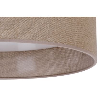 Brilagi - Plafón LED regulable VELVET SMART LED/36W/230V diámetro 55 cm 2700-6500K Wi-Fi Tuya marrón + mando a distancia