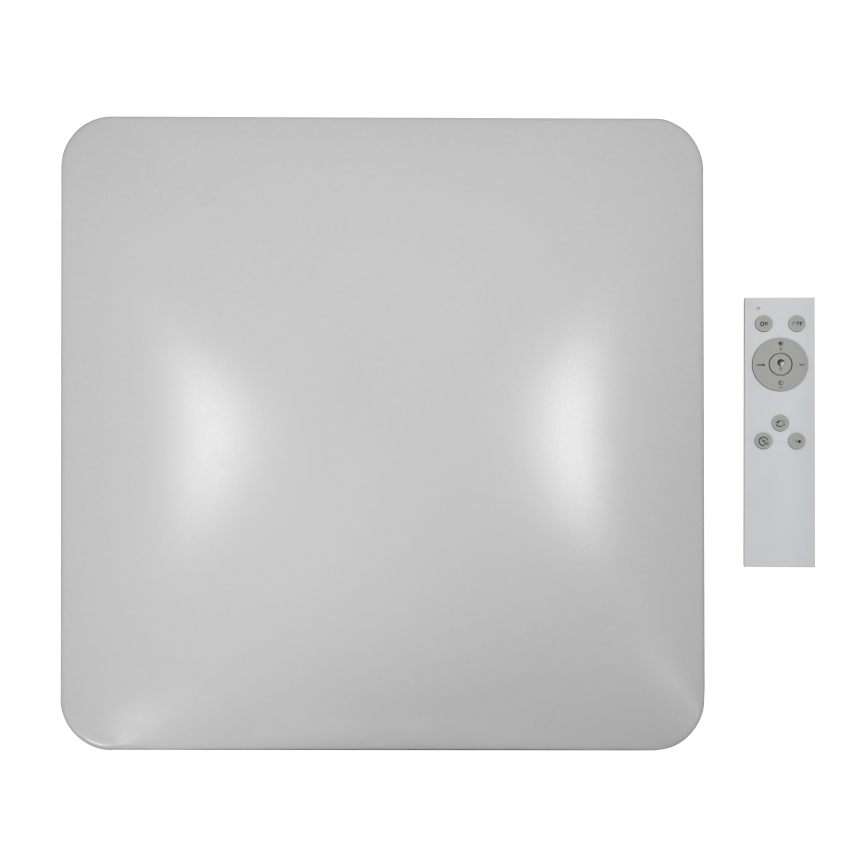 Brilagi - Plafón LED regulable VELVET SQUARE SMART LED/36W/230V 2700-6500K Wi-Fi Tuya + mando a distancia cremoso