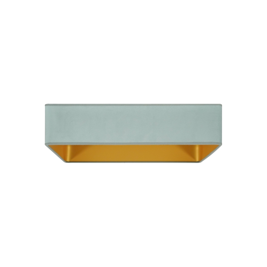 Brilagi - Plafón LED regulable VELVET SQUARE SMART LED/36W/230V 2700-6500K Wi-Fi Tuya + mando a distancia menta