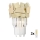 Brilagi - LED Aplique de cristal MIRAGE 2xG9/42W/230V