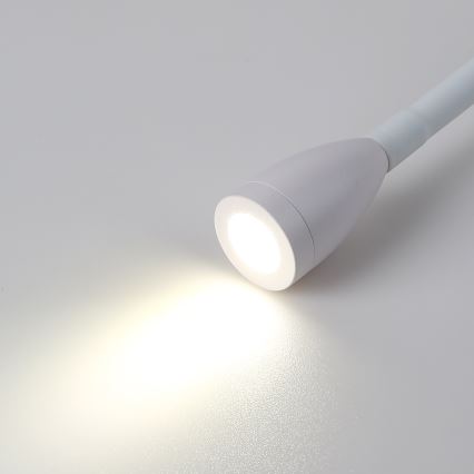 Brilagi - LED Aplique flexible MAYA Double LED/4W/230V + LED/3W blanco