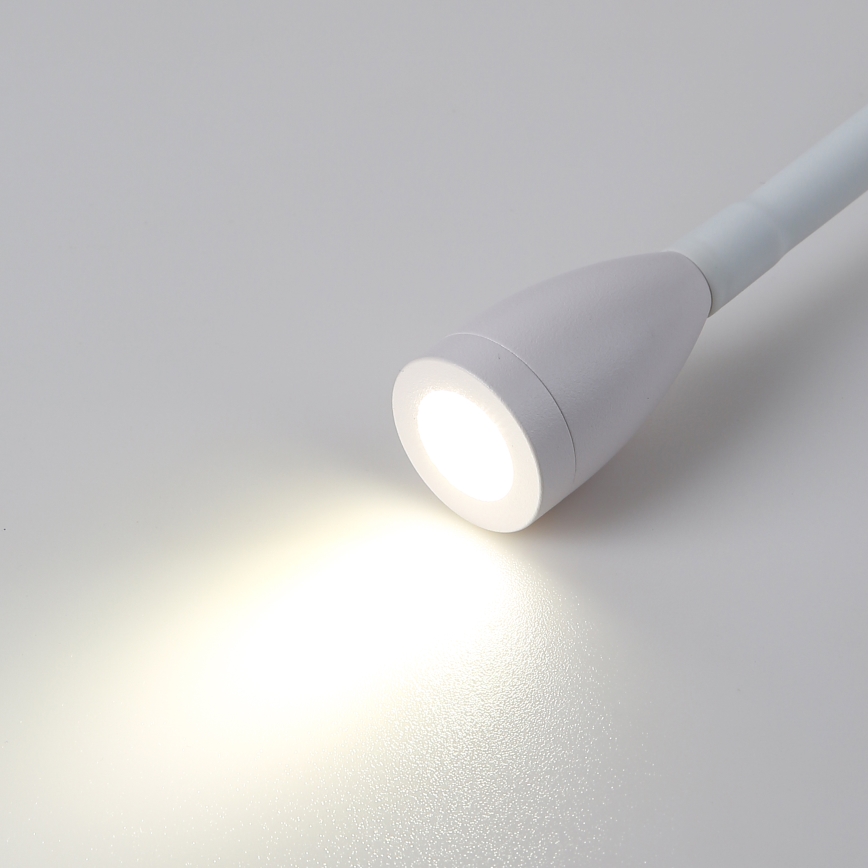 Brilagi - LED Aplique flexible MAYA Double LED/4W/230V + LED/3W blanco
