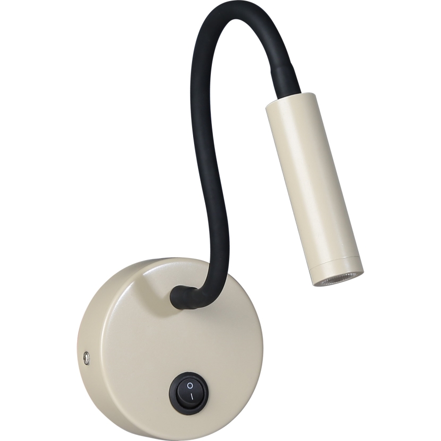 Brilagi - LED Aplique flexible MAYA LED/3W/230V 4000K beige