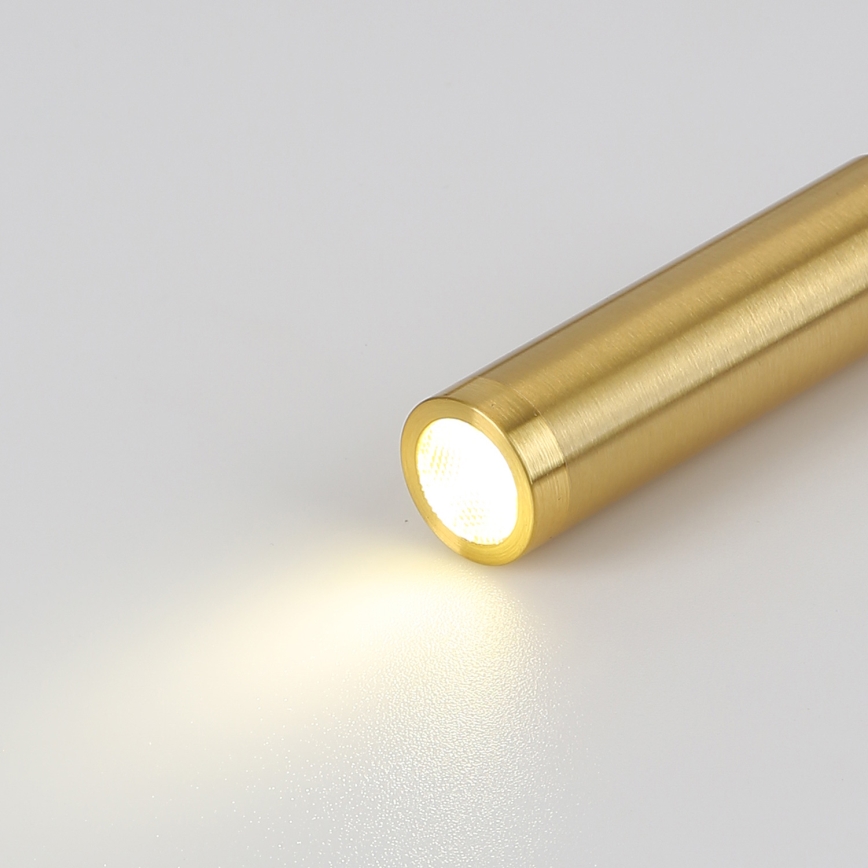 Brilagi - LED Aplique flexible MAYA LED/3W/230V 4000K blanco/dorado